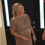 Madison’s brown knit top and skirt on Southern Charm
