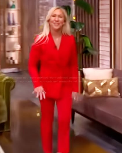 Marjorie Taylor Greene’s red suit on The View