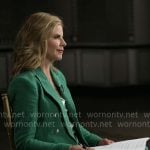 Natalie Morales’ green blazer on CBS Mornings