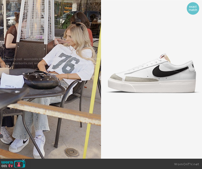 Nike Blazer Low Platform Shoes worn by Miranda McWhorter on The Secret Lives of Mormon Wives