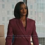 Olympia’s pink blazer on Matlock
