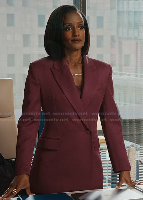 Olympia’s pink blazer on Matlock
