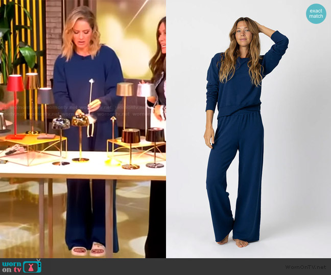 PJ Harlow Alyn Sam Set worn by Sara Haines on The View