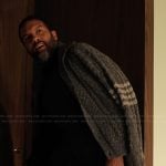 Reggie’s gray cardigan on Alls Fair