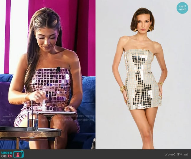 Retrofete Kaleido Dress worn by Gia Giudice on Today