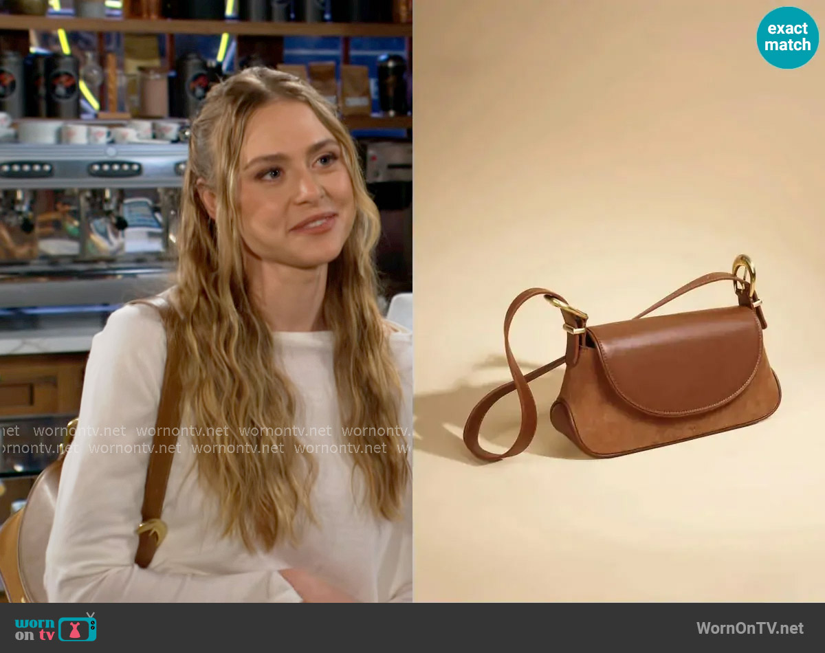 Sancia The Remi Bag worn by Claire Grace (Hayley Erin) on The Young and the Restless
