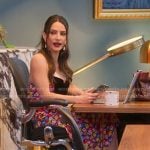 Sandra’s floral dress on Selling Sunset