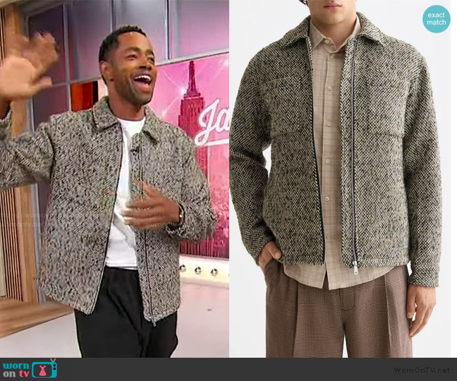 Scotch and Soda Tweed Jacket worn by Jay Ellis on Sherri