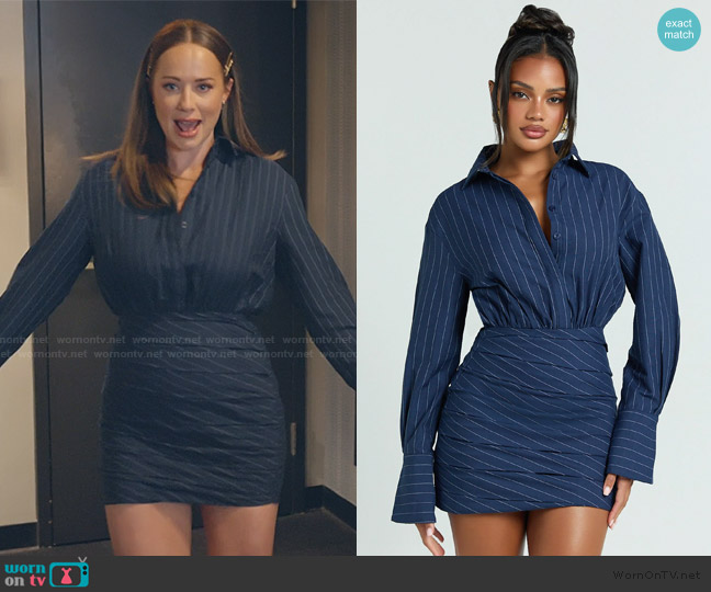 Showpo Elliot Mini Dress worn by Whitney Leavitt on The Secret Lives of Mormon Wives