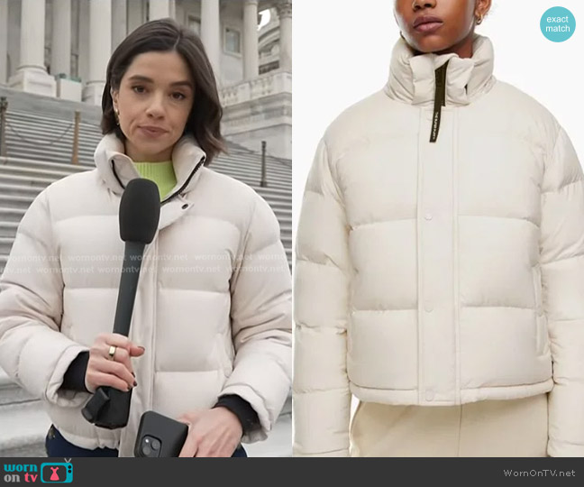 The Super Puff The Super Puff Shorty Original worn by Julie Tsirkin on NBC News Daily