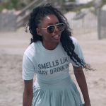 Venita’s blue tee on Southern Charm