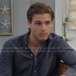 Will’s chambray shirt on The Bold and the Beautiful