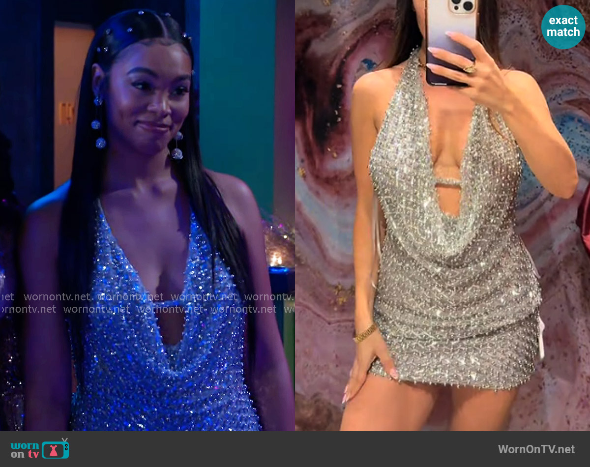 Akira Party Dress worn by Chelsea Hamilton (RhonniRose Mantilla) on Beyond the Gates
