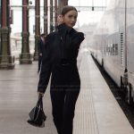 Emily’s black ballet flats on Emily in Paris