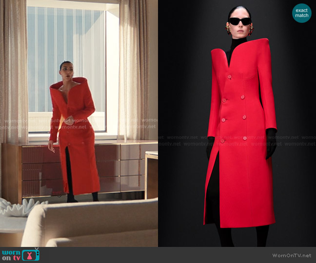 Balenciaga 52nd Collection worn by Allura Grant (Kim Kardashian) on Alls Fair