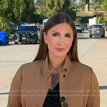 Dana Williams’s beige blazer on NBC News Daily
