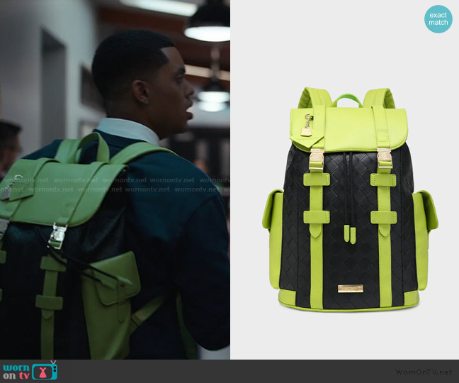 Bodega Explorer Backpack worn by Will Smith (Jabari Banks) on Bel-Air