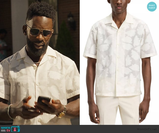 Boss Lars Relaxed Fit Shirt worn by Geoffrey (Jimmy Akingbola) on Bel-Air