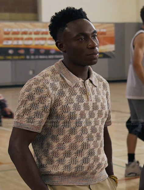 Carlton’s gray polo on Bel-Air