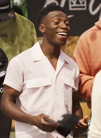 Carlton’s pink shirt on Bel-Air