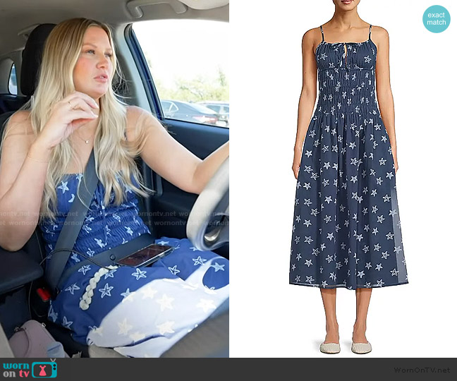 Ciao Lucia Hello Sunshine Russo Midi-Dress worn by Molly O’Connell on Southern Charm