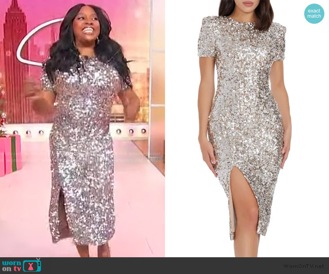 Sherri's sequin dress on Sherri | Sherri Shepherd | Clothes and Wardrobe from TV - WornOnTV Sherri's sequin dress on Sherri | Sherri Shepherd | Clothes and Wardrobe from TV - WornOnTV