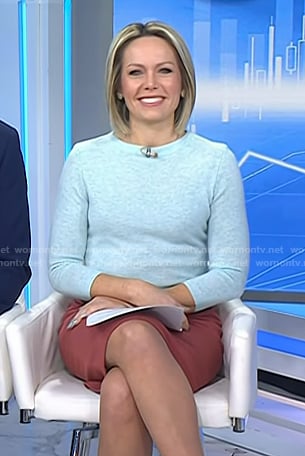 Dylan’s light blue sweater on Today
