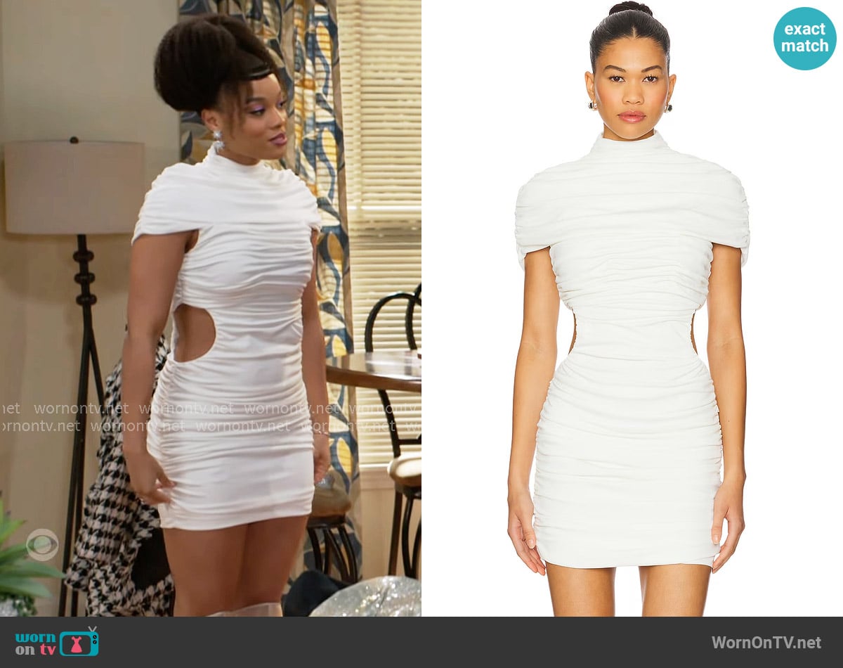 Et Ochs Terra Dress worn by Eva Thomas (Ambyr Michelle) on Beyond the Gates
