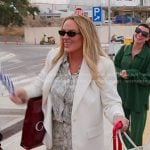 Heather’s snake print shirt and pants on The Real Housewives of Salt Lake City