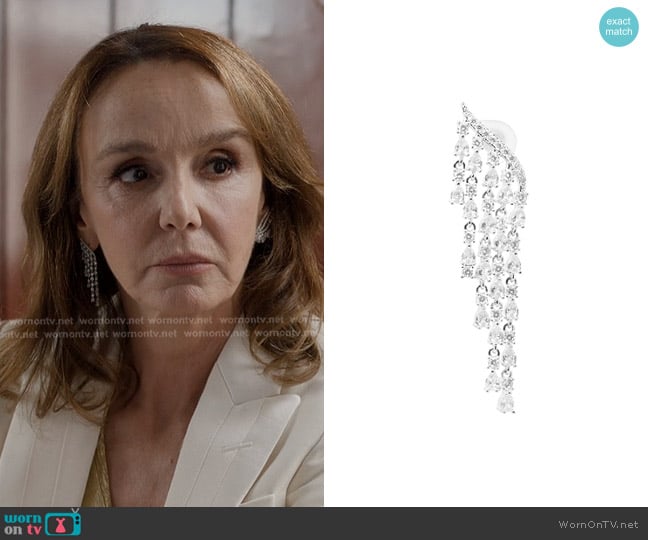 Helena Joy Just Joy Eagle Earrings worn by Sylvie (Philippine Leroy-Beaulieu) on Emily in Paris