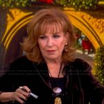 Joy’s velvet shirt on The View