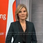 Kate’s green contrast lapel blazer on NBC News Daily