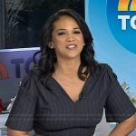 Laura’s suede belt on Today