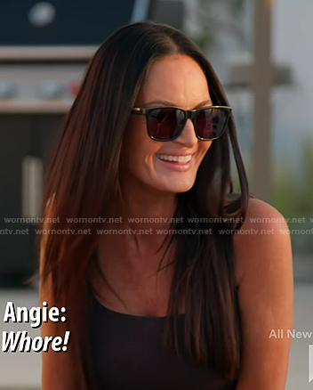 Lisa’s black sunglasses on The Real Housewives of Salt Lake City