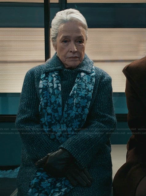 Madeline’s tweed coat on Matlock
