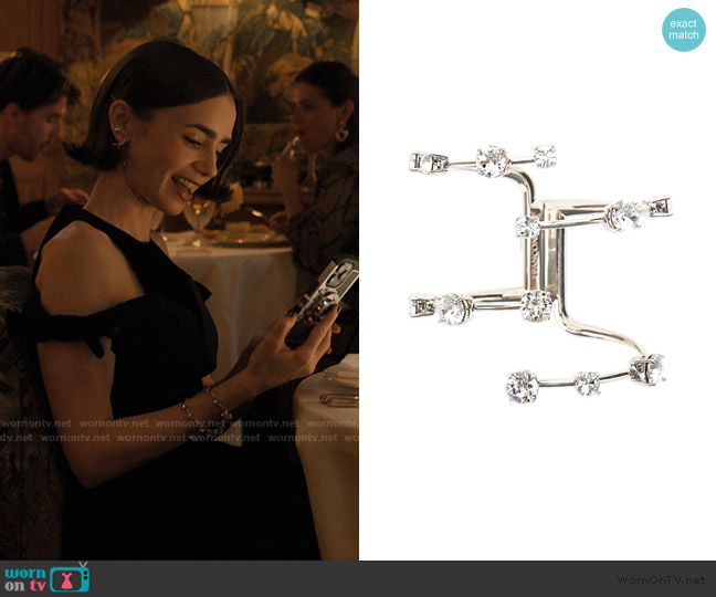 Panconesi Constellation bracelet worn by Emily Cooper (Lily Collins) on Emily in Paris