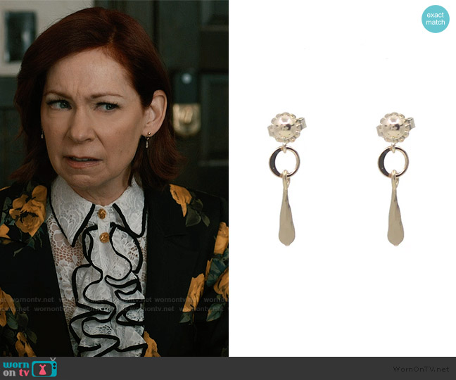 Peggy Li Flirty Post Earrings worn by Elsbeth Tascioni (Carrie Preston) on Elsbeth