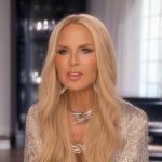 Rachel’s silver fringed confessional cardigan on The Real Housewives of Beverly Hills