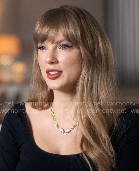 Taylor Swift’s snake necklace on The End of an Era