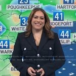 Violeta’s black blazer dress on NBC News Daily