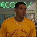 Will’s yellow mesh top on Bel-Air