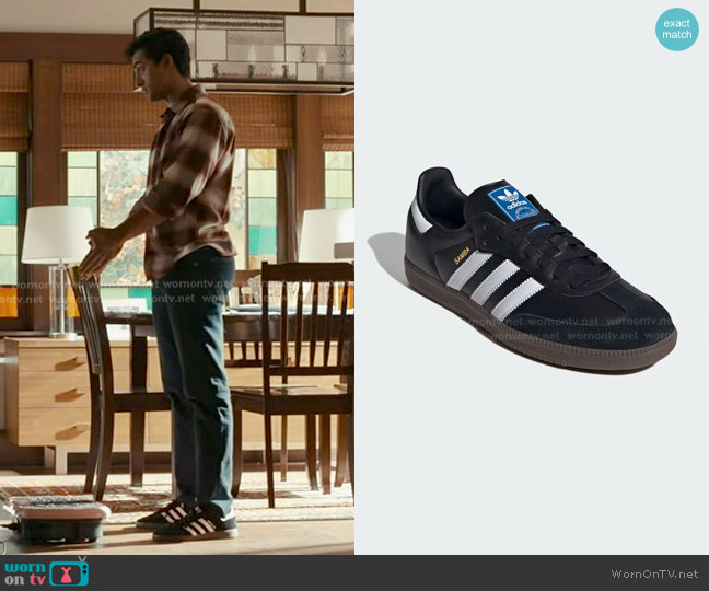 Adidas Samba OG Shoes worn by Ravi Panikkar (Anirudh Pisharody) on 9-1-1