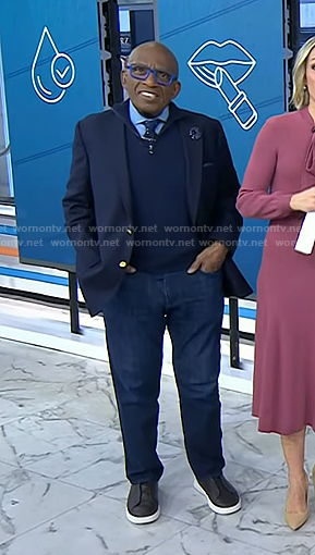 Al’s black leather sneakers on Today