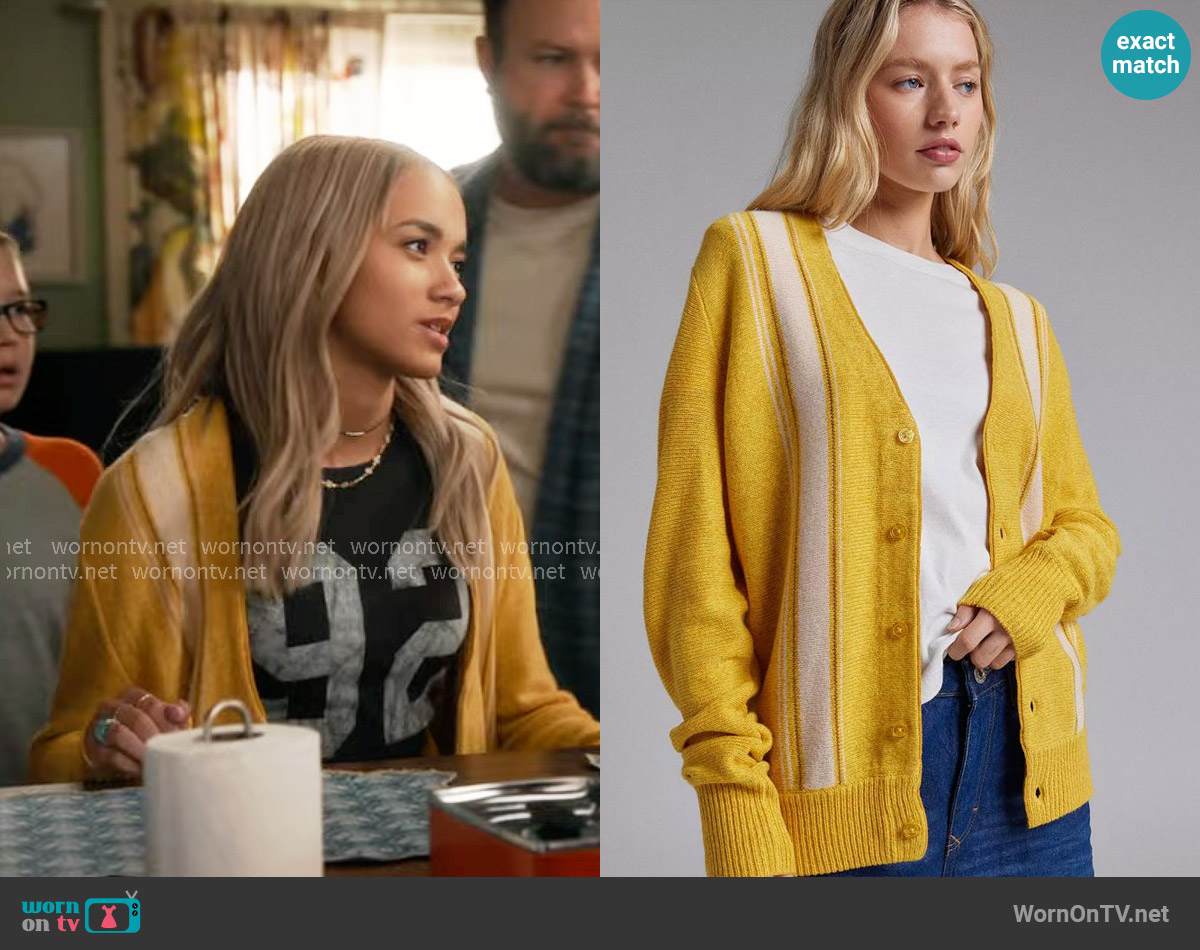 BDG Augusta Cardigan worn by Ava (Amirah J) on High Potential