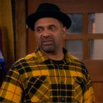 Bennie’s yellow plaid shirt on The Upshaws