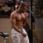 Bernard’s printed pajama pants on The Upshaws
