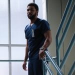 Winston’s black sneakers on Greys Anatomy