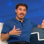 Chris Appleton’s blue polo on Tamron Hall Show