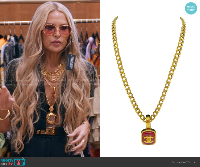Chanel Vintage 997 Spring Collection Necklace worn by Rachel Zoe on The Real Housewives of Beverly Hills