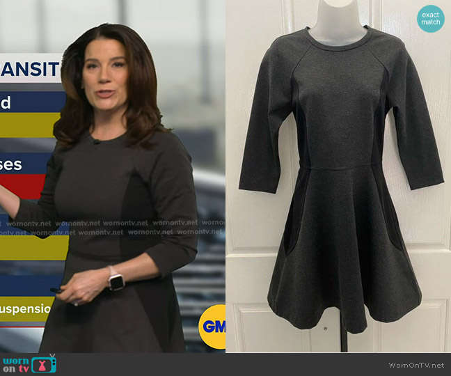 Daisy Fuentes Skater Dress worn by Heather O’Rourke on Good Morning America